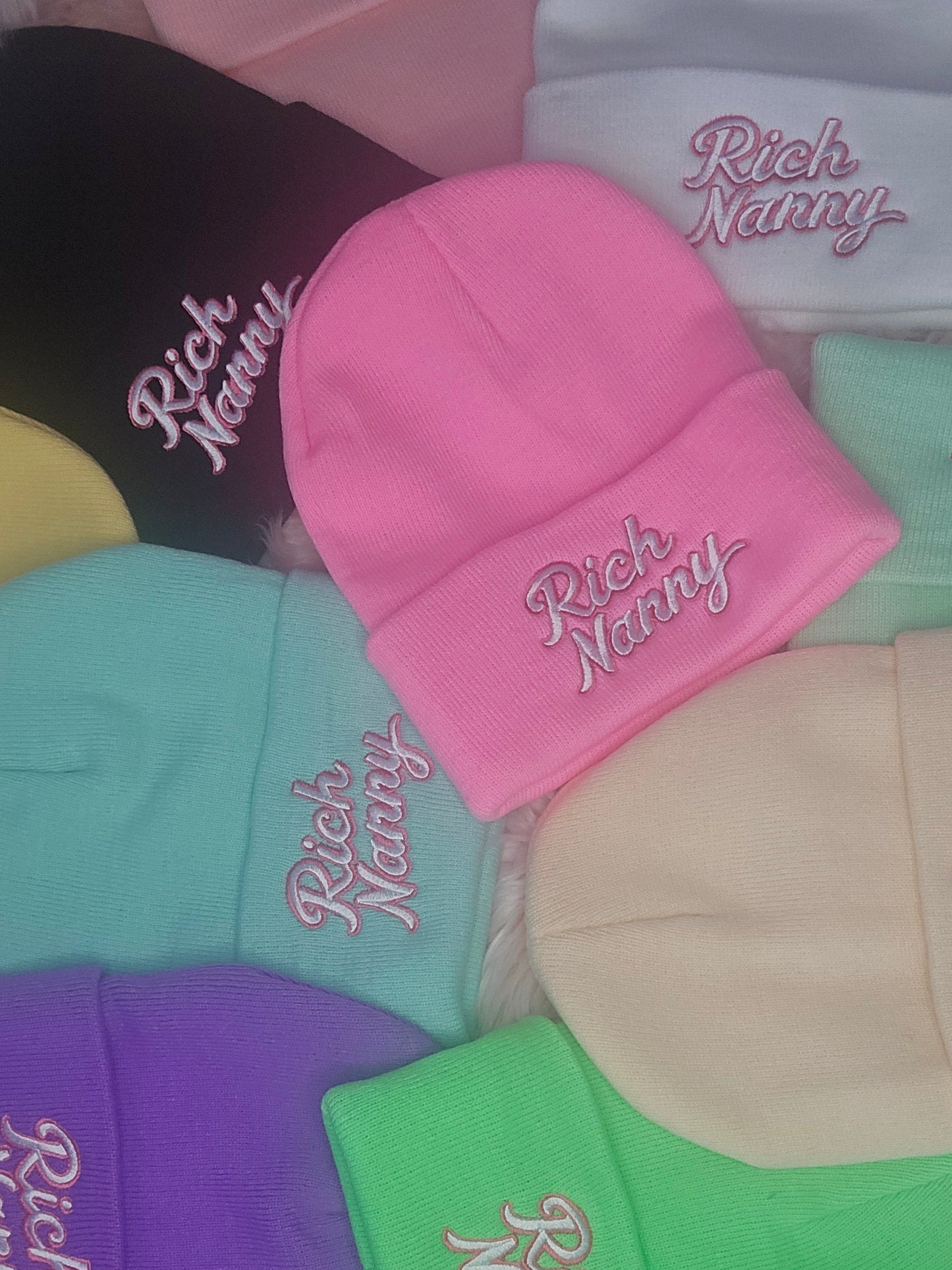 Rich Nanny Cottoncandy - Cotton Beanie