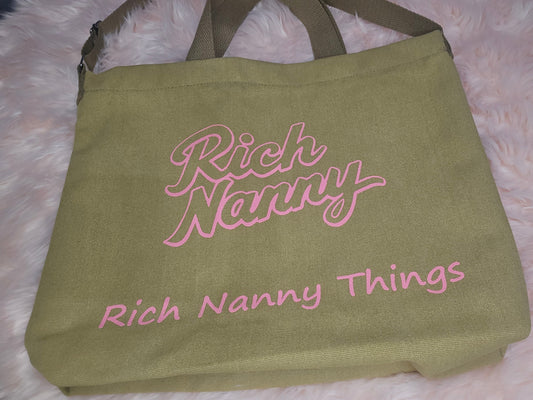 Rich Nanny Messenger Crossbody Bag