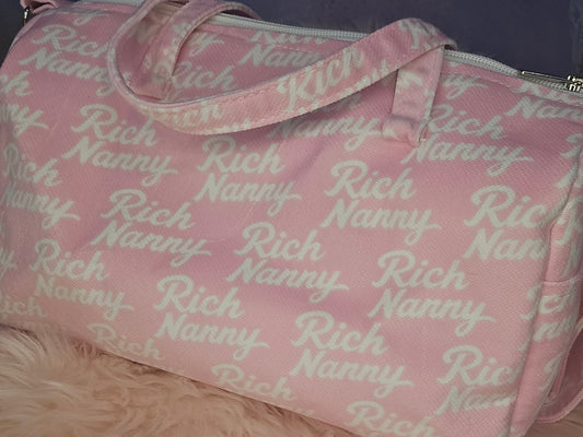 Baby Pink Crossbody Tote Bag