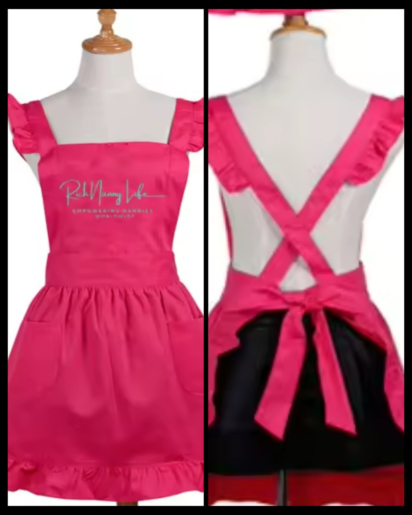 Strawberry Ruffle Apron