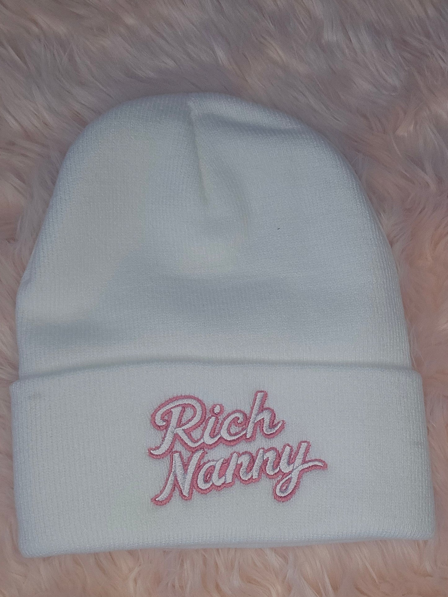 Rich Nanny Snow Cotton Beanie