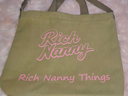 Rich Nanny Messenger Crossbody Bag