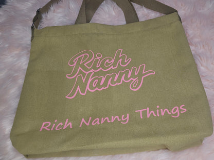 Rich Nanny Messenger Crossbody Bag