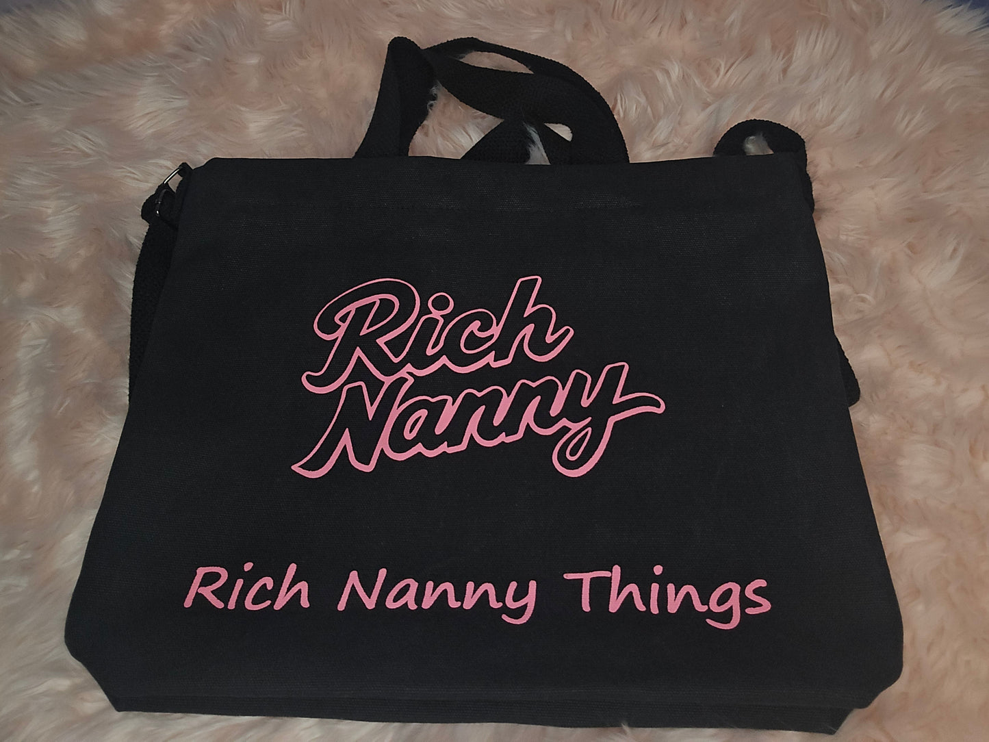 Rich Nanny Messenger Crossbody Bag