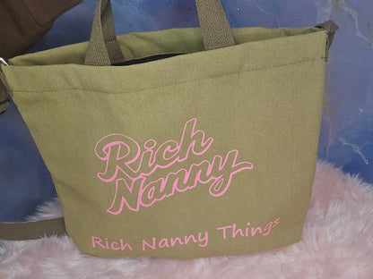 Rich Nanny Messenger Crossbody Bag