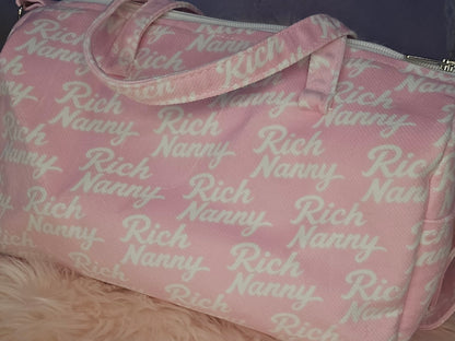 Baby Pink Crossbody Tote Bag