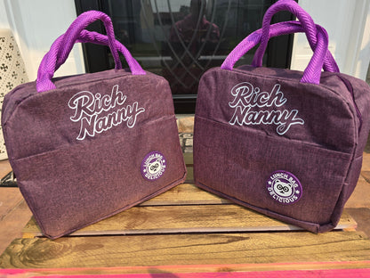Eggplant Lunch Bag
