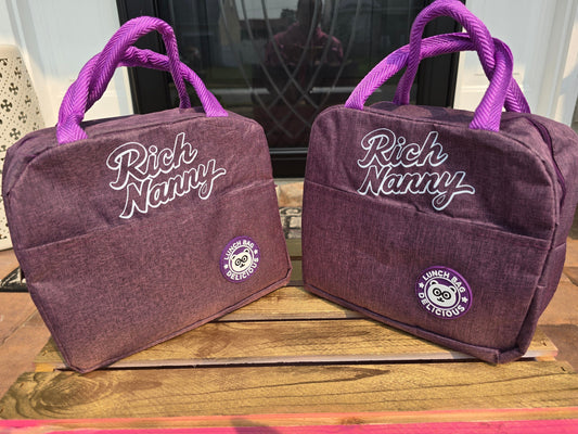 Eggplant Lunch Bag