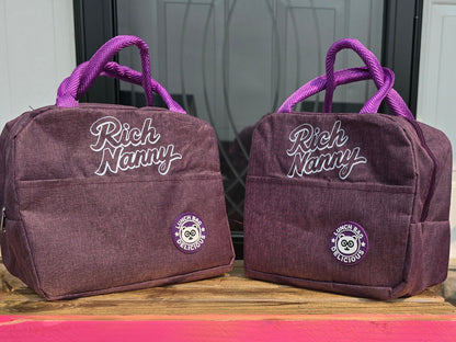 Eggplant Lunch Bag