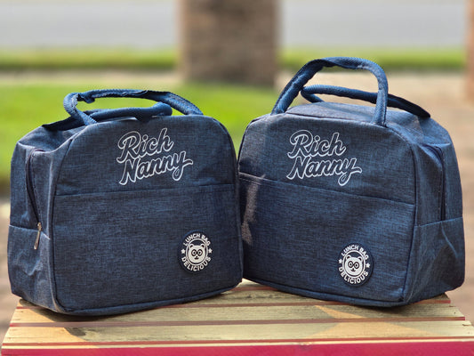 Indigo Lunch Bag