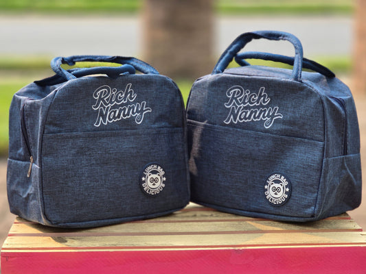 Indigo Lunch Bag