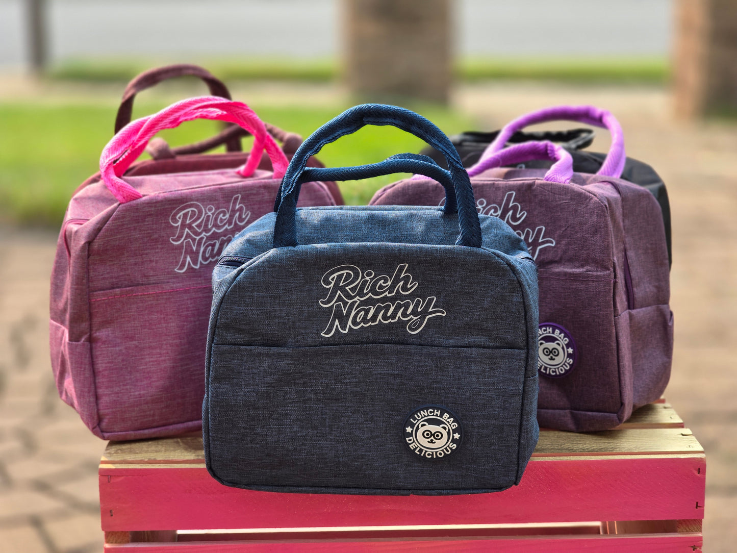 Bubble Gum Lunch Bag