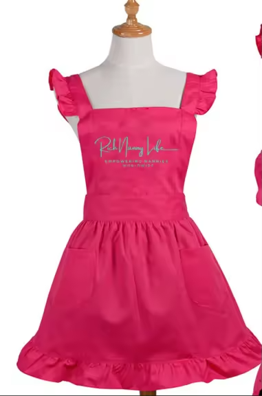 Strawberry Ruffle Apron